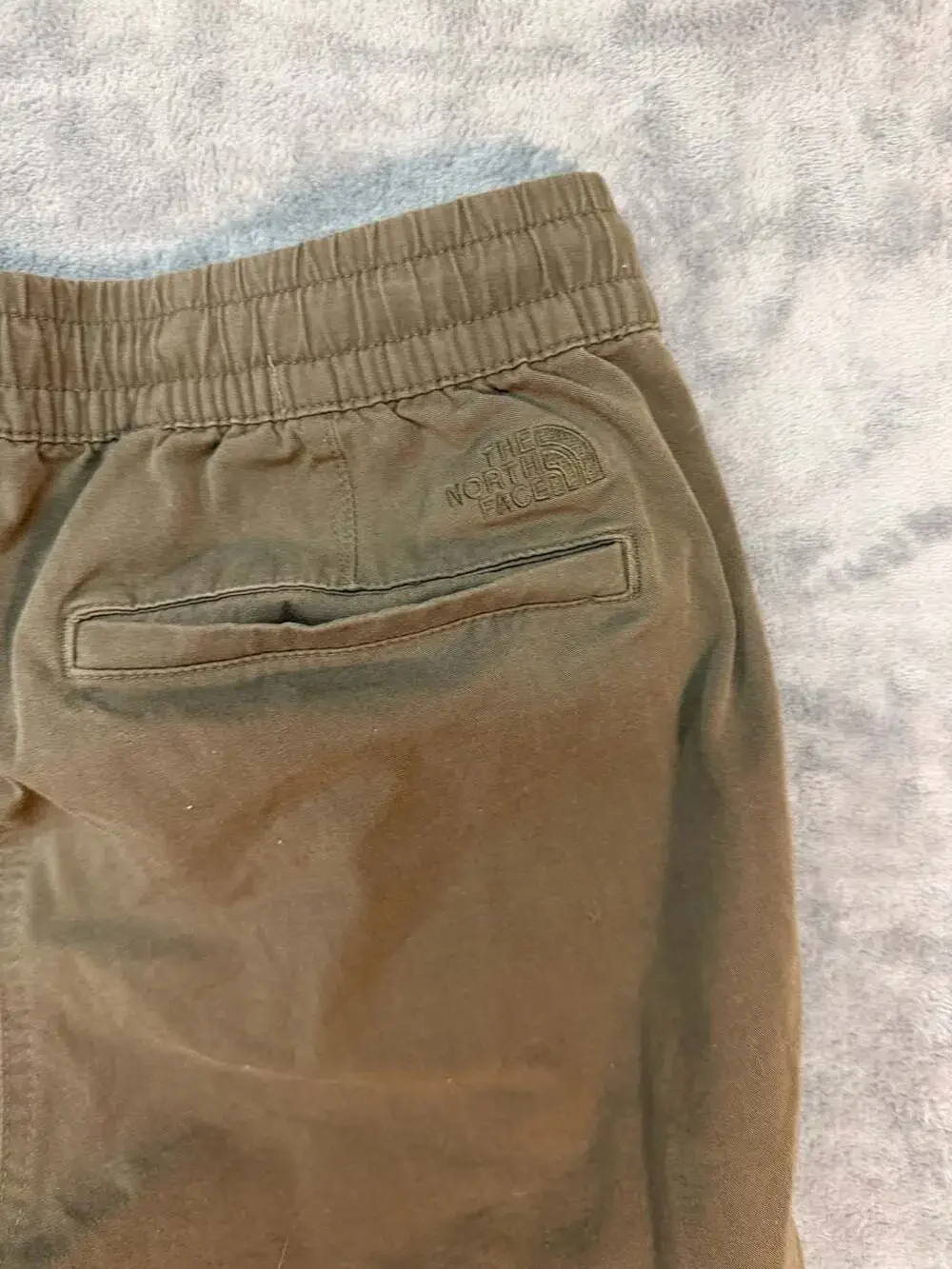 The North Face Men's Olive Green Cargo Drawstring Pants Size Medium